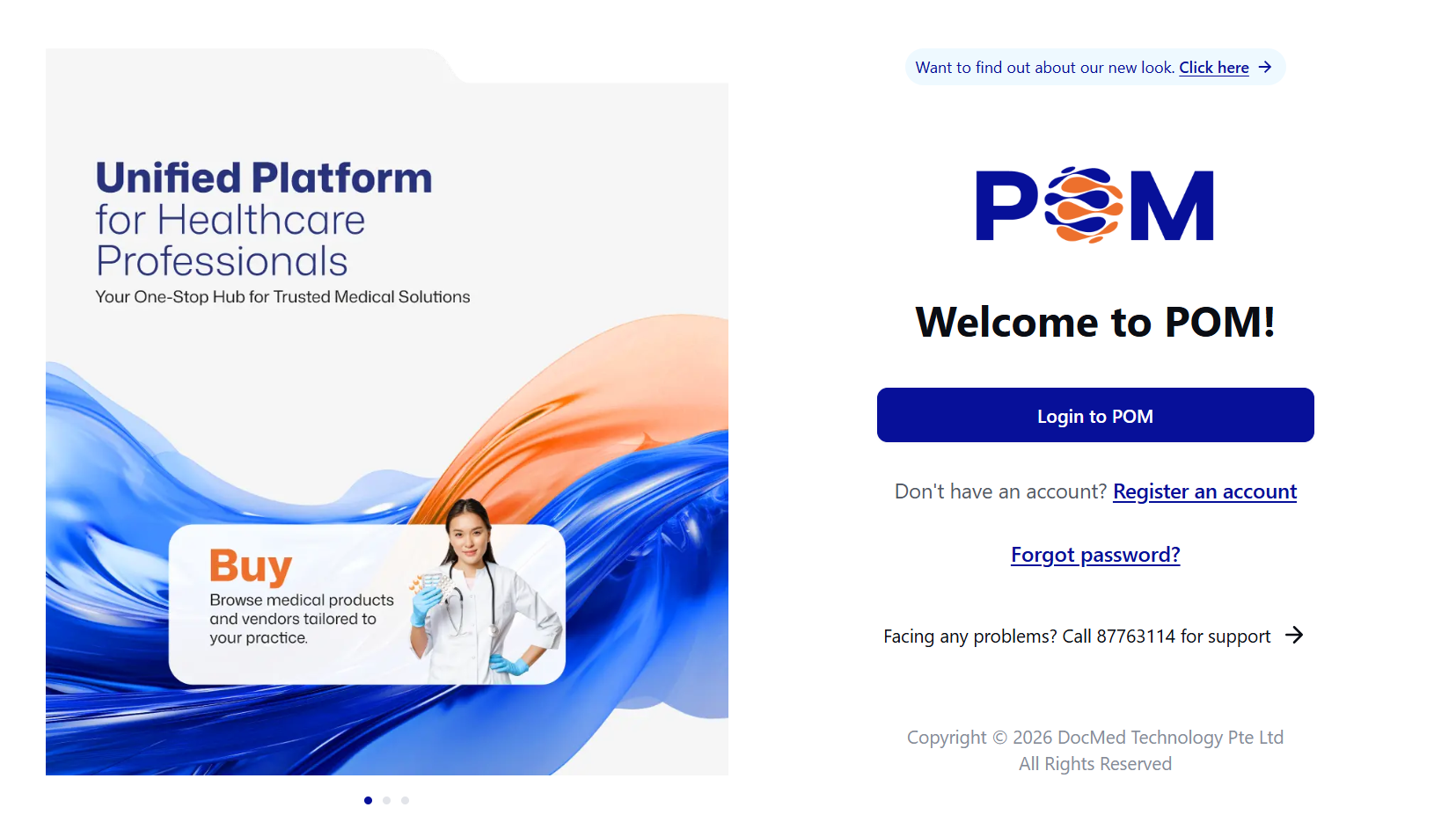 POM — unified platform for healthcare professionals